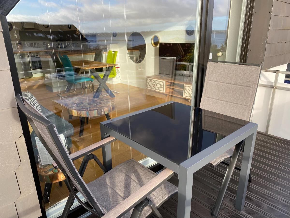 Beach House II - Penthousewohnung In Bestlage Mit Sonniger Dachterrasse Und Top Meerblick Harrislee Exterior photo
