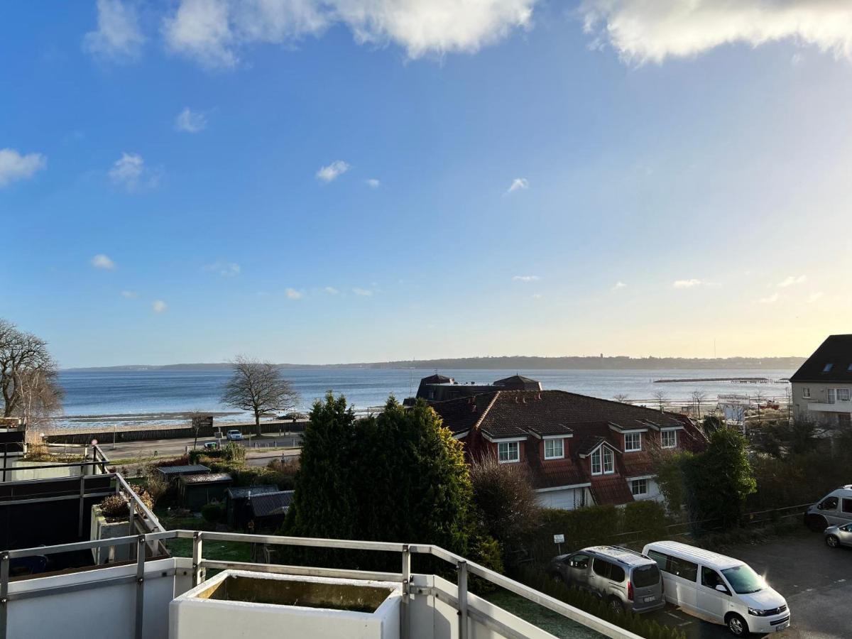 Beach House II - Penthousewohnung In Bestlage Mit Sonniger Dachterrasse Und Top Meerblick Harrislee Exterior photo