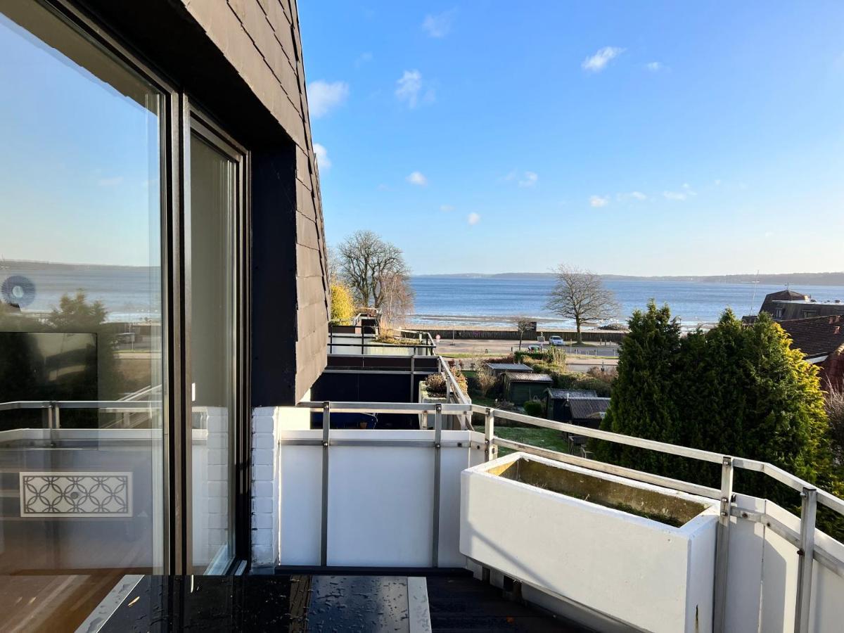 Beach House II - Penthousewohnung In Bestlage Mit Sonniger Dachterrasse Und Top Meerblick Harrislee Exterior photo